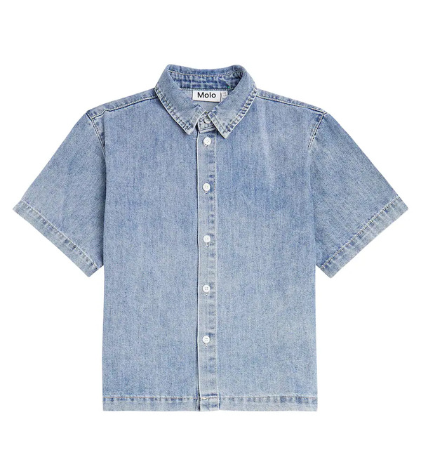  Molo Molo Richie Denim Shirt 