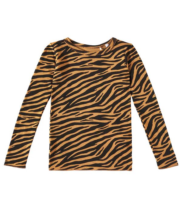  Molo Molo Rihanna Zebra-print Wool Top 