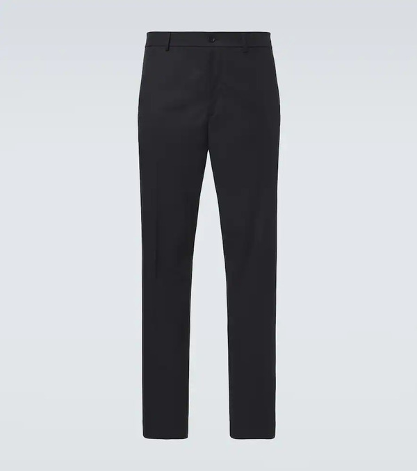  Moncler Moncler Cotton-blend Straight Pants 