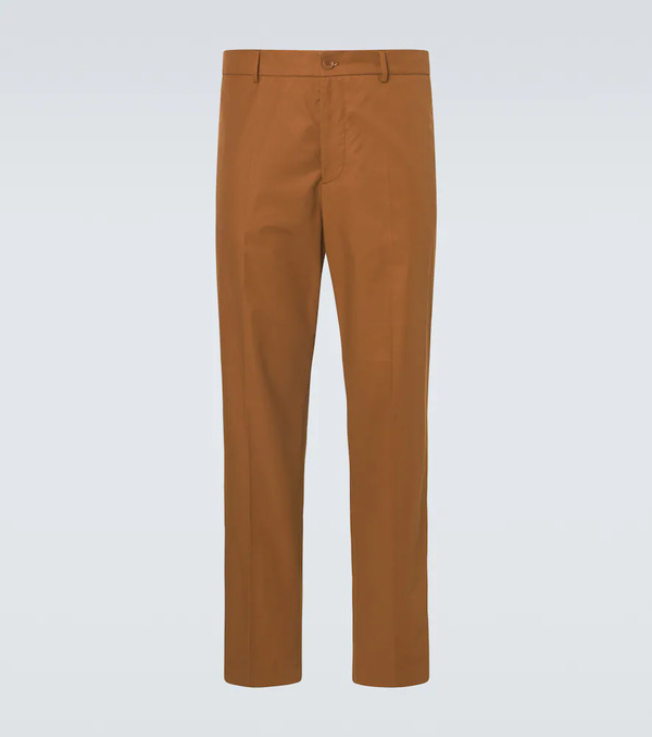  Moncler Moncler Cotton-blend Straight Pants 