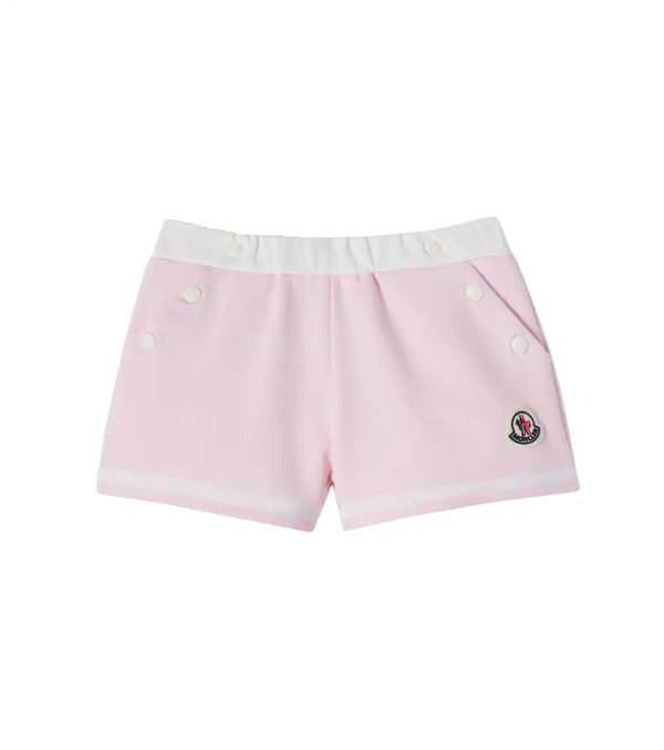  Moncler Enfant Moncler Enfant Baby Cotton-blend Jersey Shorts 