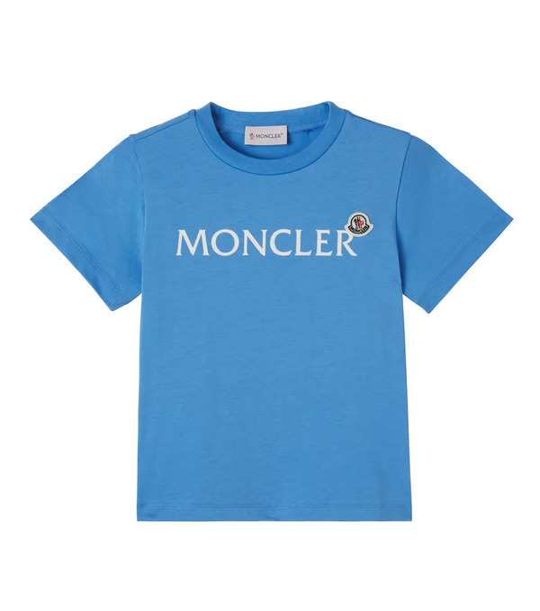  Moncler Enfant Moncler Enfant Logo Cotton Jersey T-shirt 