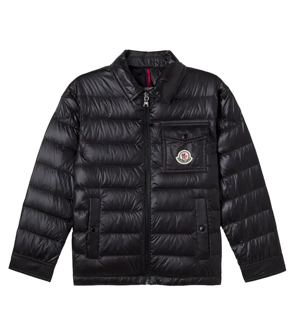  Moncler Enfant Moncler Enfant Logo Down Jacket 