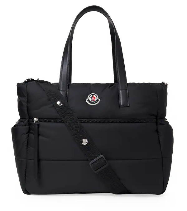  Moncler Enfant Moncler Enfant Logo Quilted Diaper Bag 