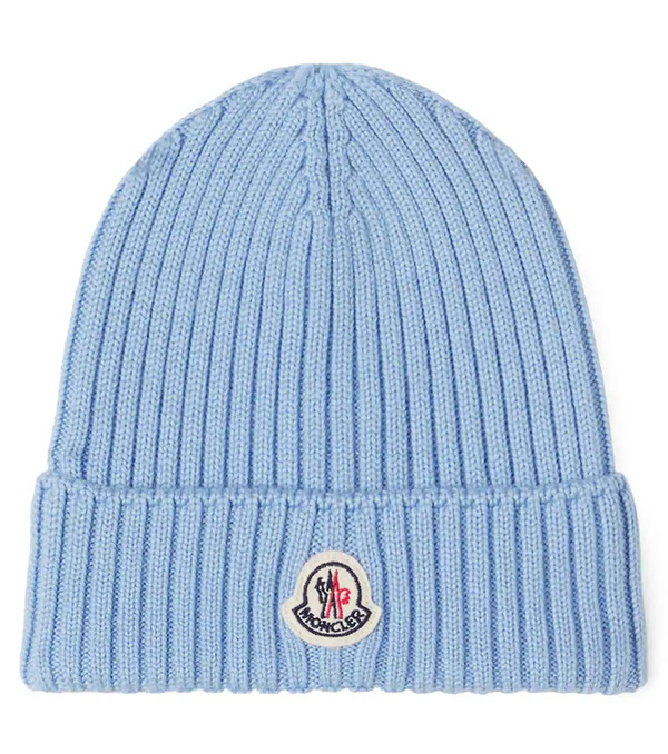  Moncler Enfant Moncler Enfant Virgin Wool Beanie 