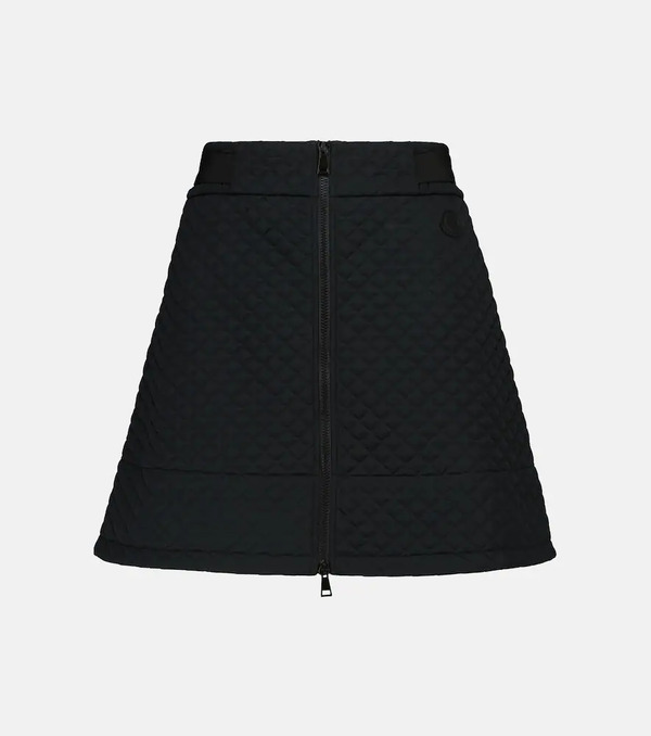  Moncler Moncler High-rise Quilted Miniskirt 