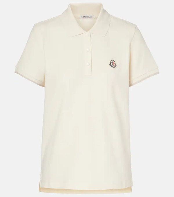  Moncler Moncler Logo Cotton Piquã© Polo Shirt 