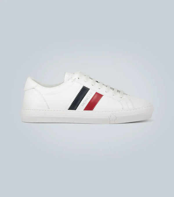  Moncler Moncler New Monaco Leather Sneakers 