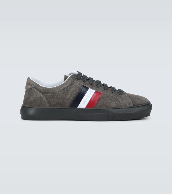  Moncler Moncler New Monaco Suede Sneakers 