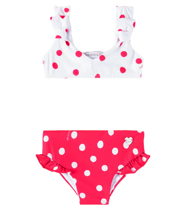  Monnalisa Monnalisa Baby Polka-dot Bikini 