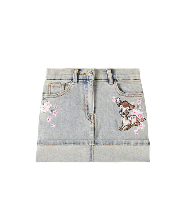  Monnalisa Monnalisa Denim Skirt 