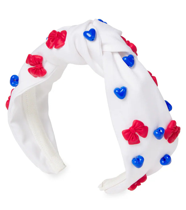  Monnalisa Monnalisa Embellished Cotton Headband 