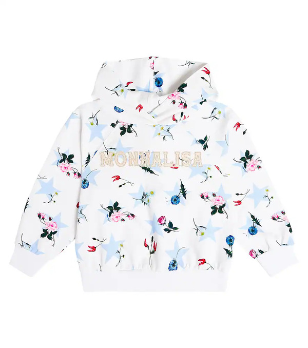  Monnalisa Monnalisa Floral Hoodie 
