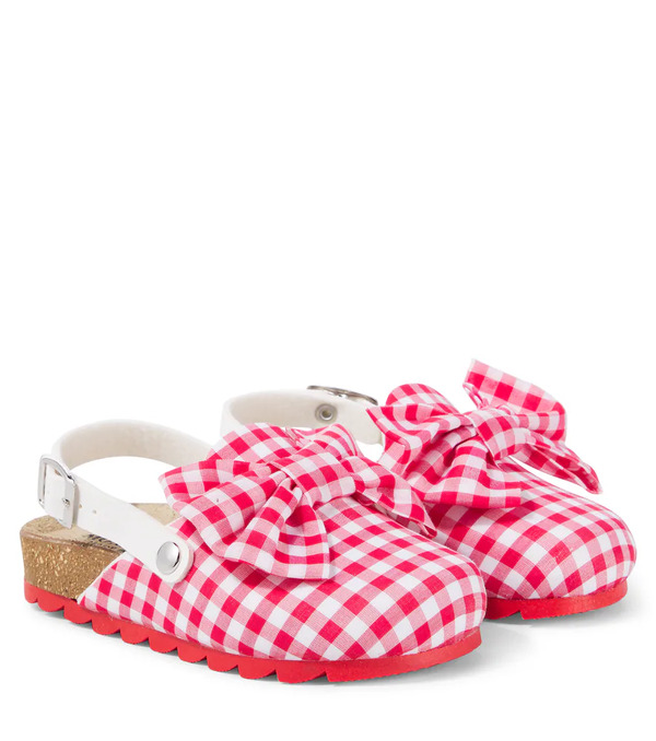  Monnalisa Monnalisa Gingham Clogs 