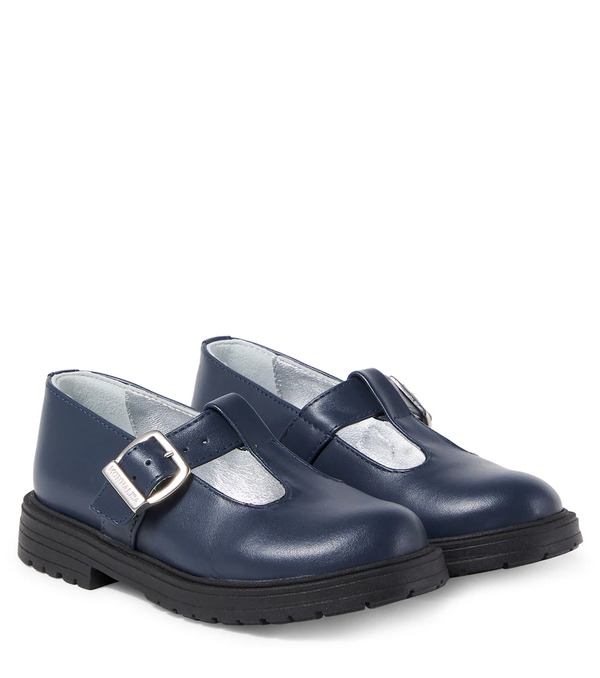  Monnalisa Monnalisa Leather Loafers 