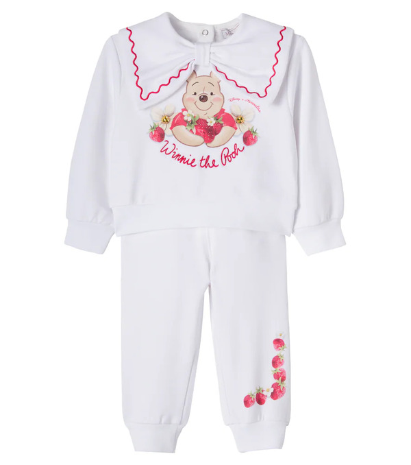  Monnalisa Monnalisa X Disneyâ® Baby Sweatshirt And Sweatpants Set 