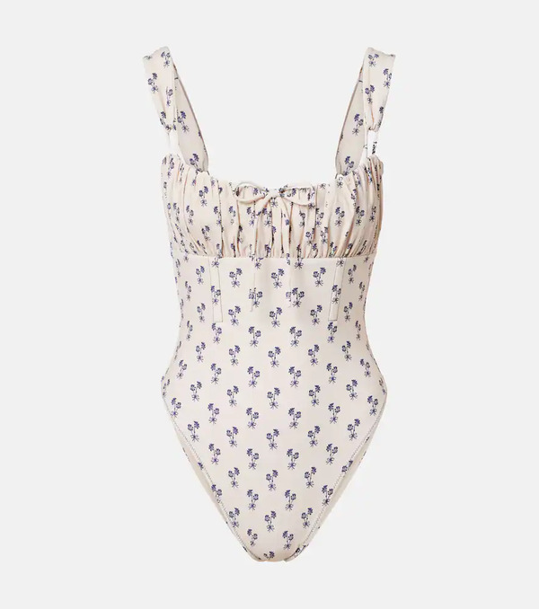  Montce Montce Cynthia Floral Ruffled Swimsuit 