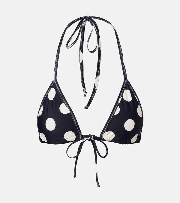  Montce Montce Emma Polka-dot Bikini Top 