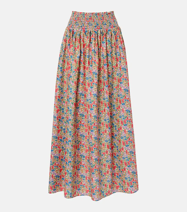  Montce Montce Millie Floral Cotton Maxi Skirt 