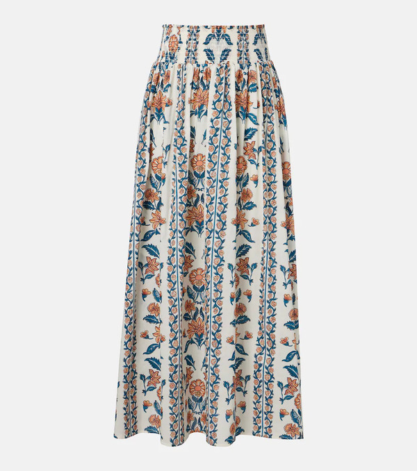  Montce Montce Winona Floral Cotton Maxi Skirt 