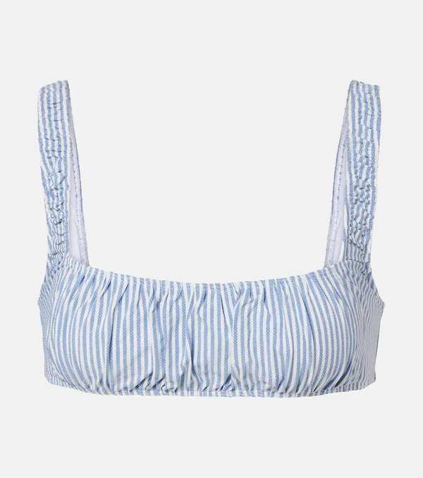  Montce Montce Zoe Striped Bikini Top 