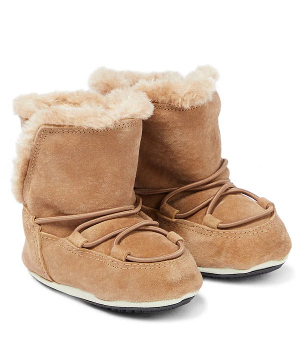  Moon Boot Kids Moon Boot Kids Crib Suede Snow Boots 
