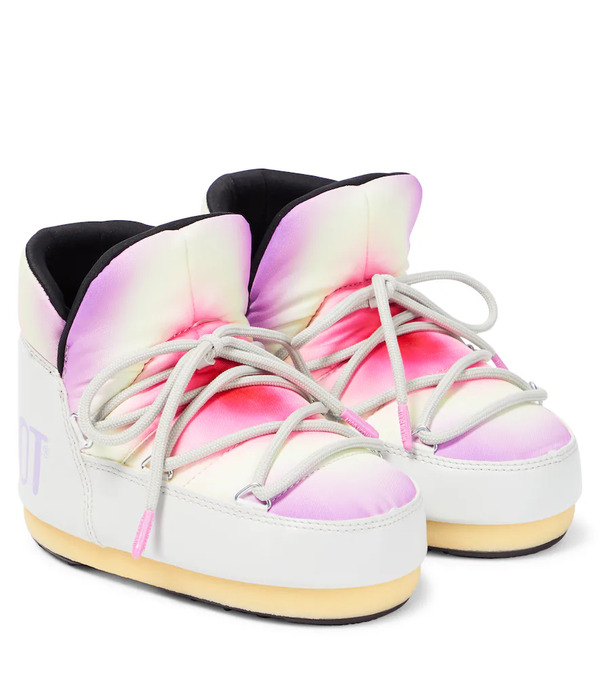  Moon Boot Kids Moon Boot Kids Icon Tie-dye Snow Boots 