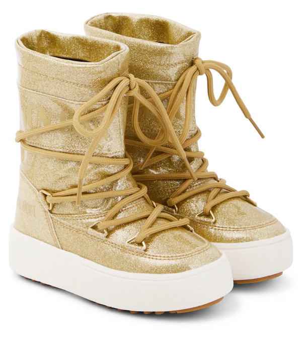  Moon Boot Kids Moon Boot Kids Jtrack Tube Junior Glitter Snow Boots 