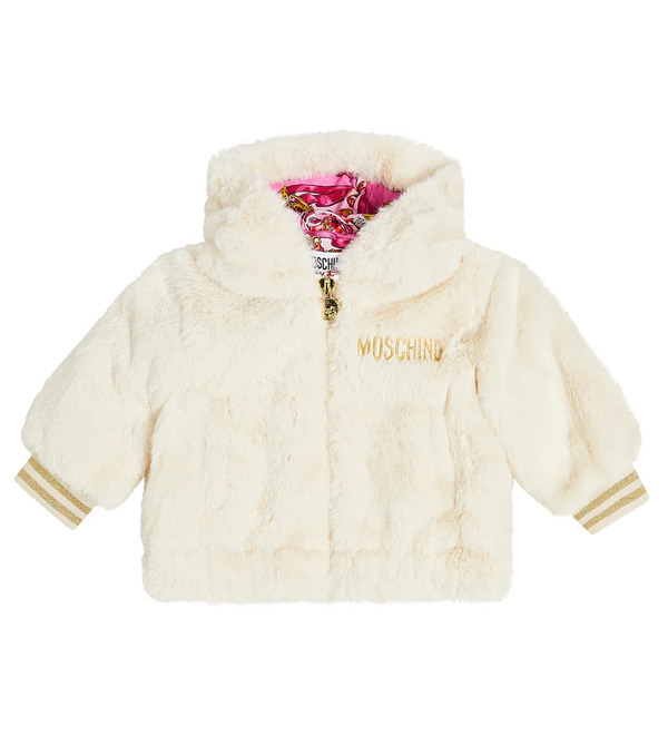  Moschino Kids Moschino Kids Baby Hooded Jacket 