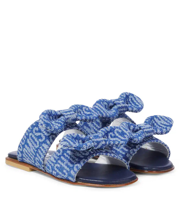  Moschino Kids Moschino Kids Denim Sandals 