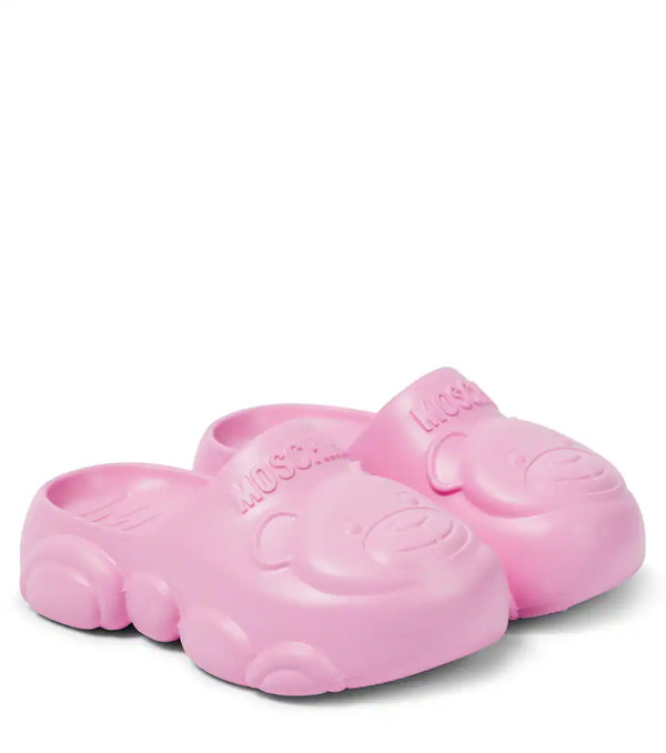  Moschino Kids Moschino Kids Logo Clogs 