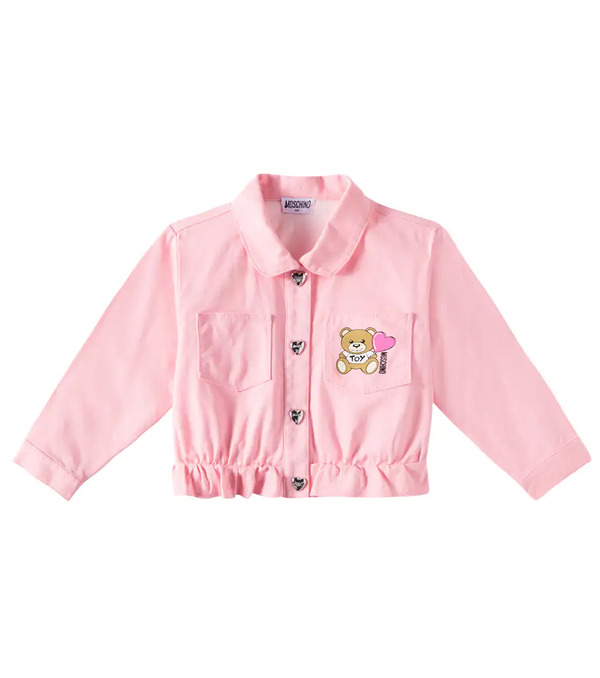  Moschino Kids Moschino Kids Teddy Bear Jean Jacket 