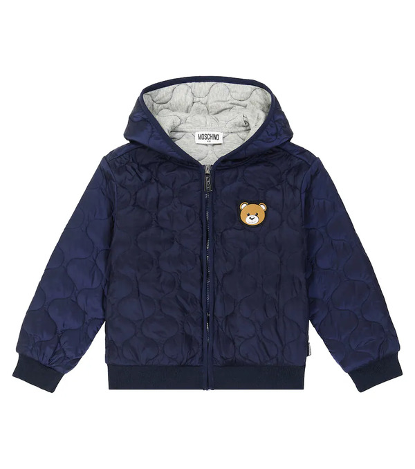  Moschino Kids Moschino Kids Teddy Bear Quilted Jacket 