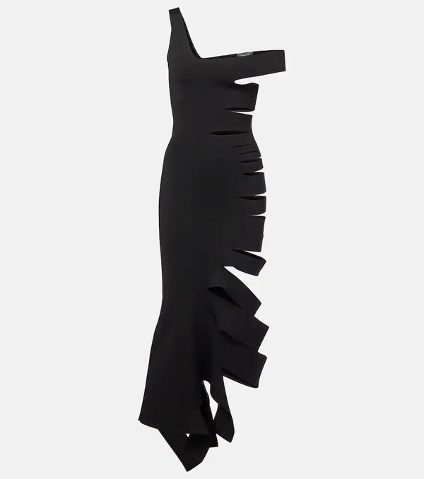  Mugler Mugler Cutout Midi Dress 