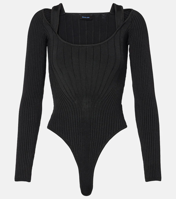  Mugler Mugler Knitted Bodysuit 