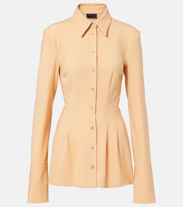  Mugler Mugler Pleated Shirt 
