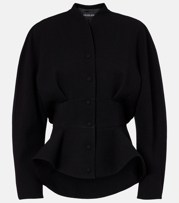  Mugler Mugler Re/edit Virgin Wool Jacket 