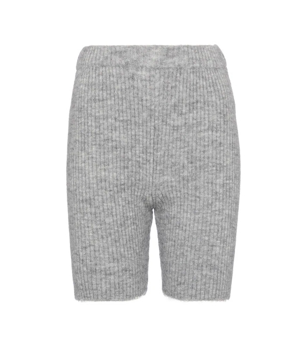  Nanushka Nanushka Siu Ribbed-knit Biker Shorts 