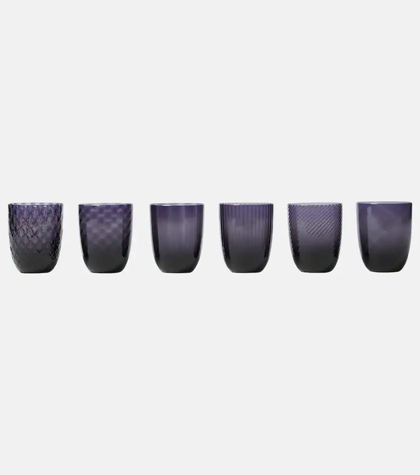  Nasonmoretti Nasonmoretti Idra Set Of 6 Glasses 