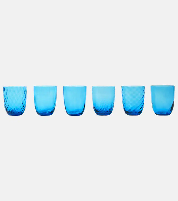  Nasonmoretti Nasonmoretti Idra Set Of 6 Glasses 