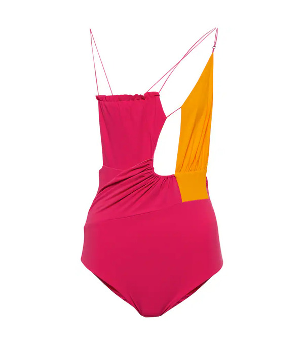  Nensi Dojaka Nensi Dojaka Asymmetric Swimsuit 