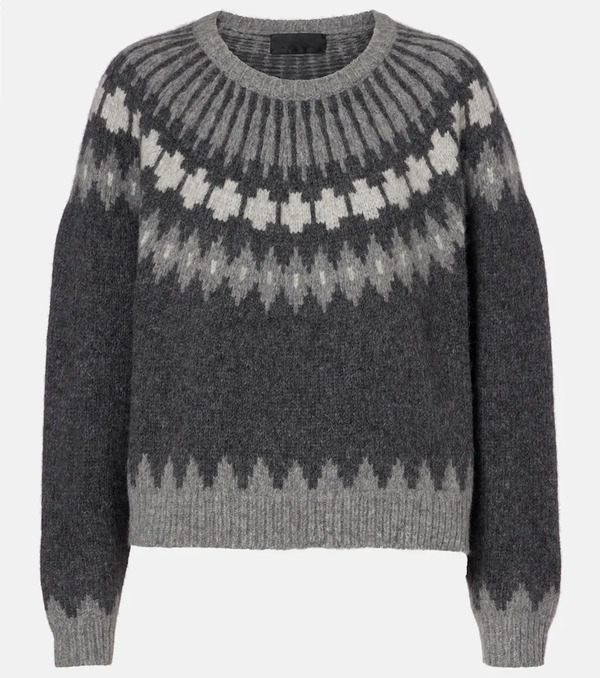  Nili Lotan Nili Lotan Alena Alpaca And Wool-blend Sweater 