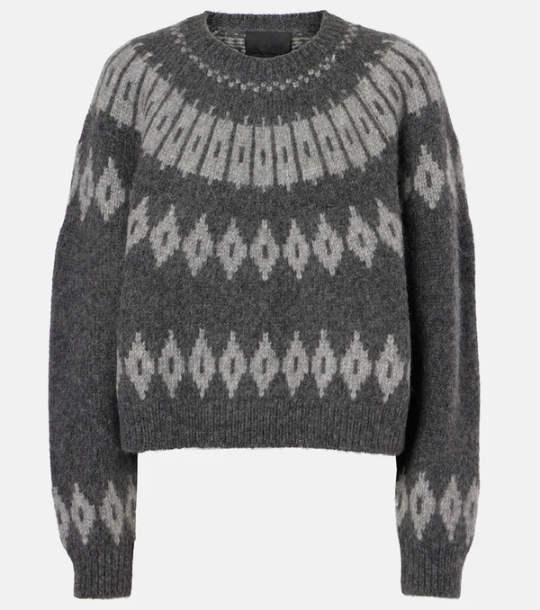  Nili Lotan Nili Lotan Arleth Fair Isle Alpaca-blend Sweater 