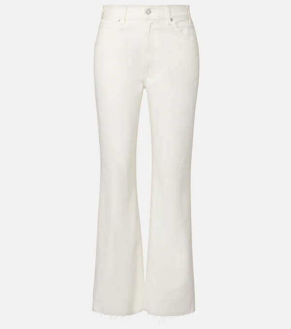  Nili Lotan Nili Lotan Calla High-rise Cropped Straight Jeans 