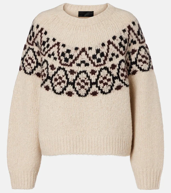  Nili Lotan Nili Lotan Chrissy Fair Isle Jacquard Sweater 