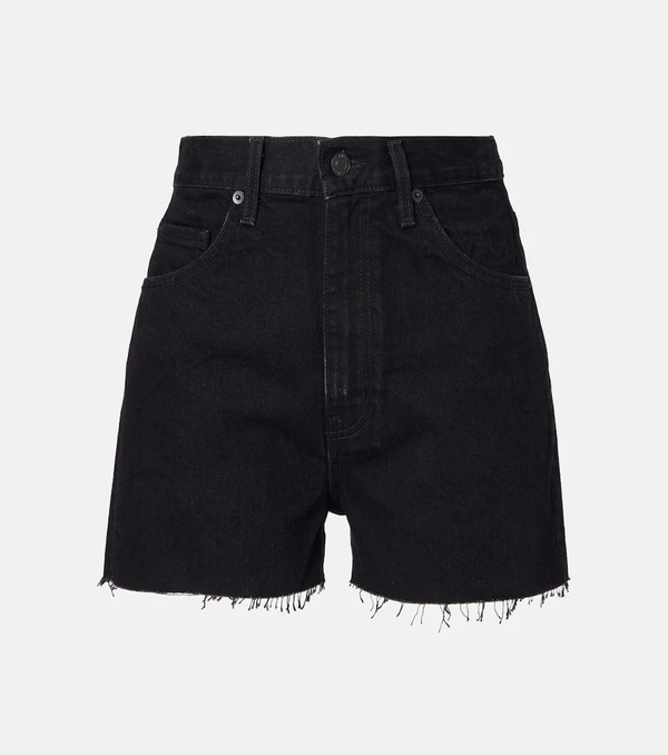  Nili Lotan Nili Lotan Cobain Low-rise Denim Shorts 