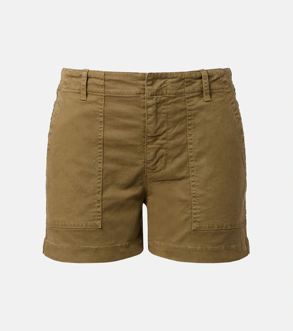  Nili Lotan Nili Lotan Cotton Twill Shorts 