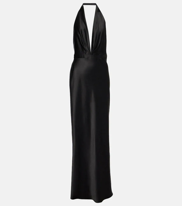  Nili Lotan Nili Lotan Essy Silk Charmeuse Gown 
