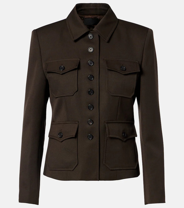  Nili Lotan Nili Lotan Jamison Virgin Wool Jacket 