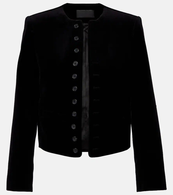  Nili Lotan Nili Lotan Patti Cotton Velvet Jacket 